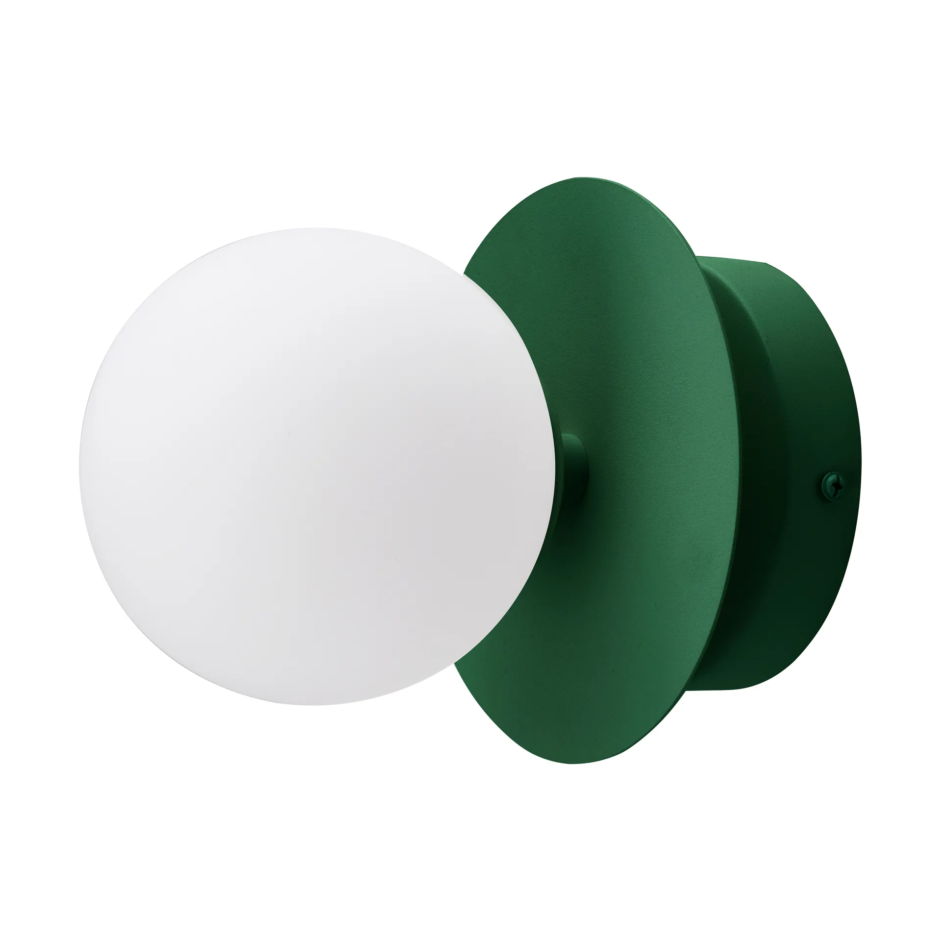 Candeeiro de teto/parede Art Deco IP44, Verde-Branco Globen Lighting