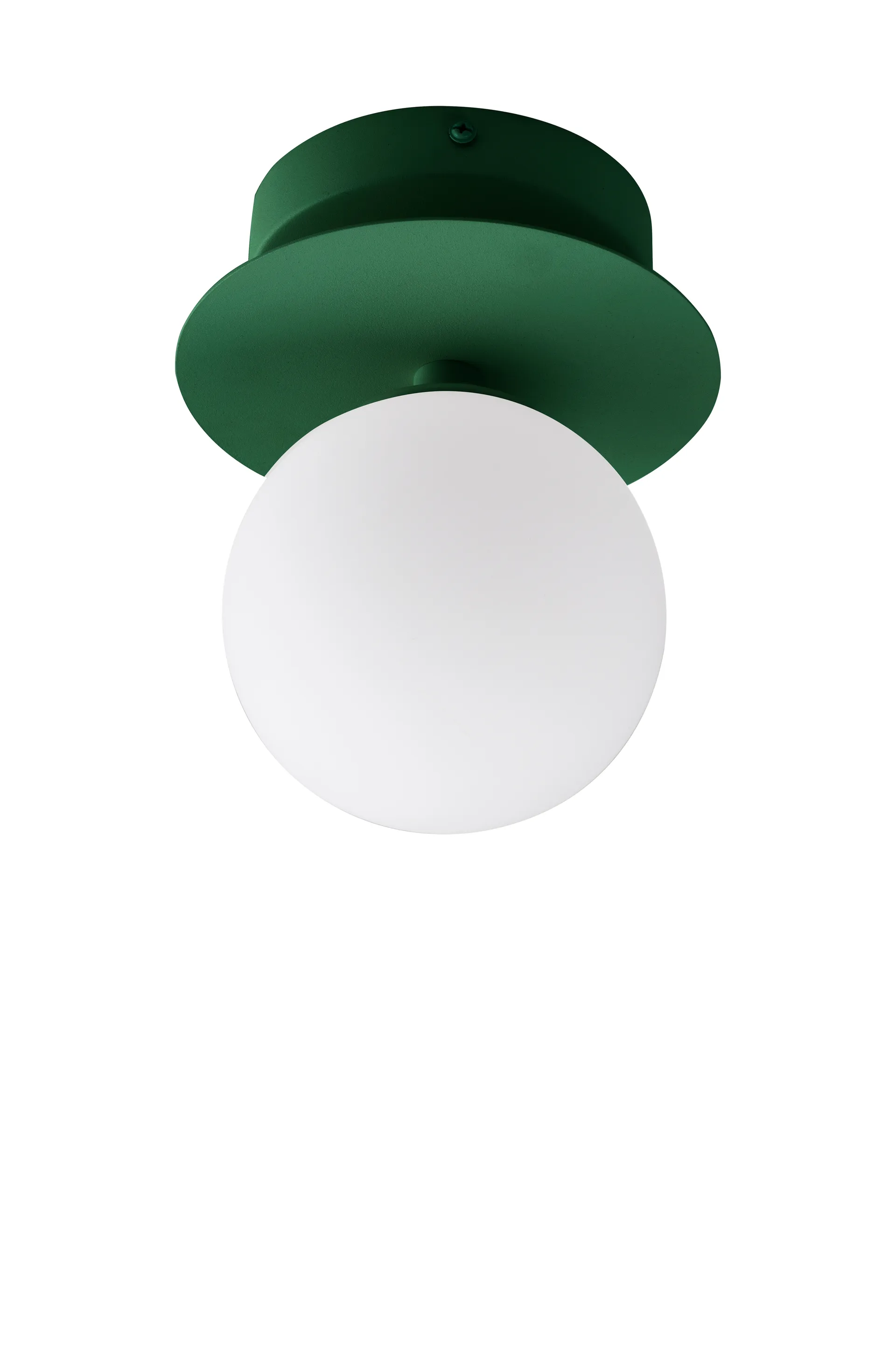 Candeeiro de teto/parede Art Deco IP44, Verde-Branco Globen Lighting