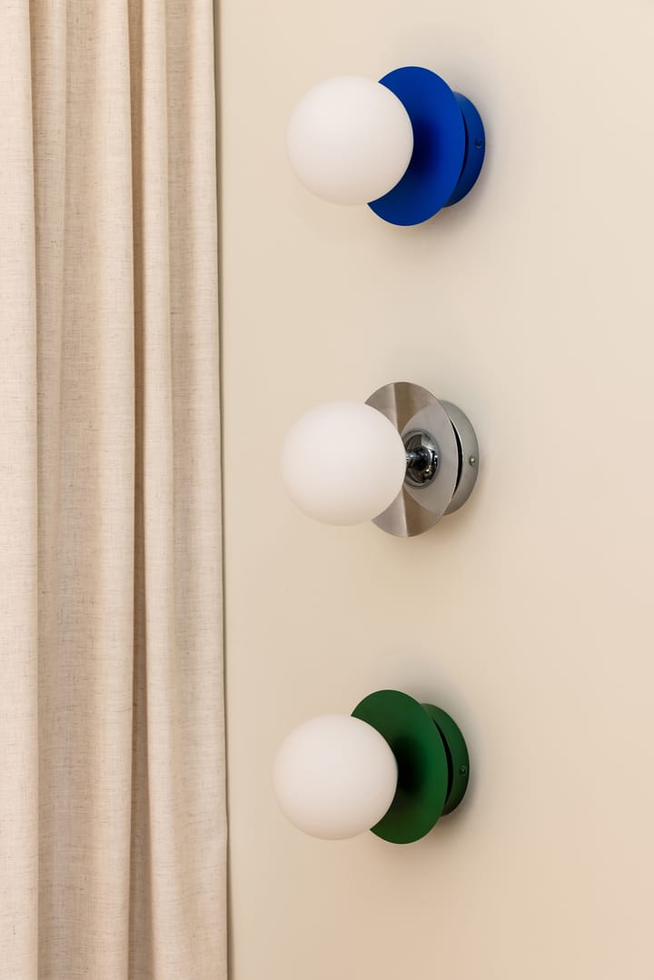 Candeeiro de teto/parede Art Deco IP44, Verde-Branco Globen Lighting
