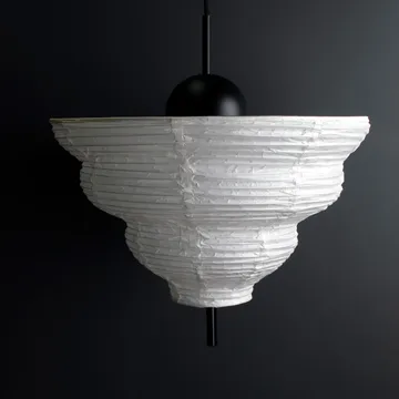 Candeeiro suspenso Kyoto Ø45 cm - Branco - Globen Lighting