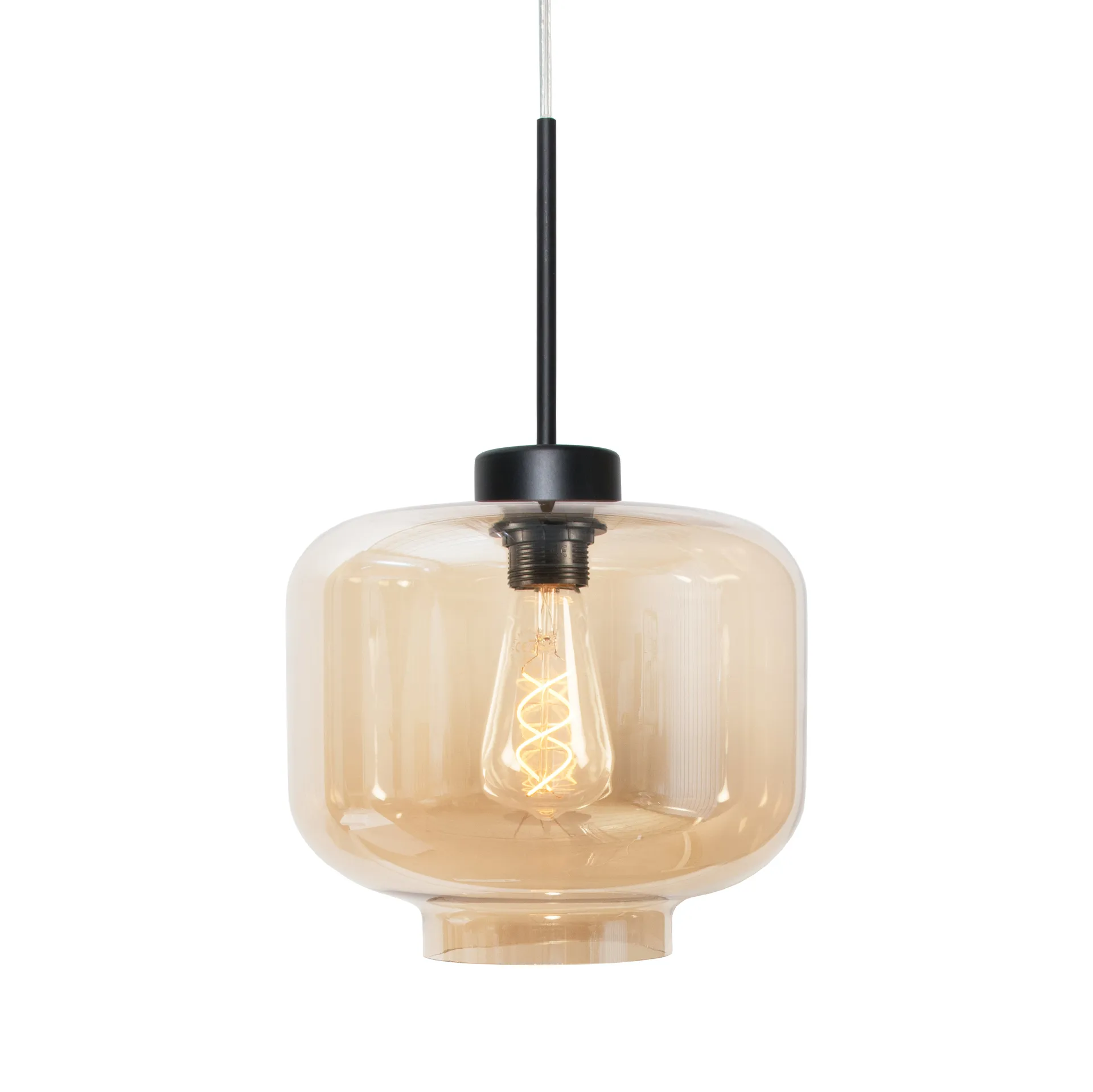 Candeeiro suspenso Ritz, amber (amarelo) Globen Lighting