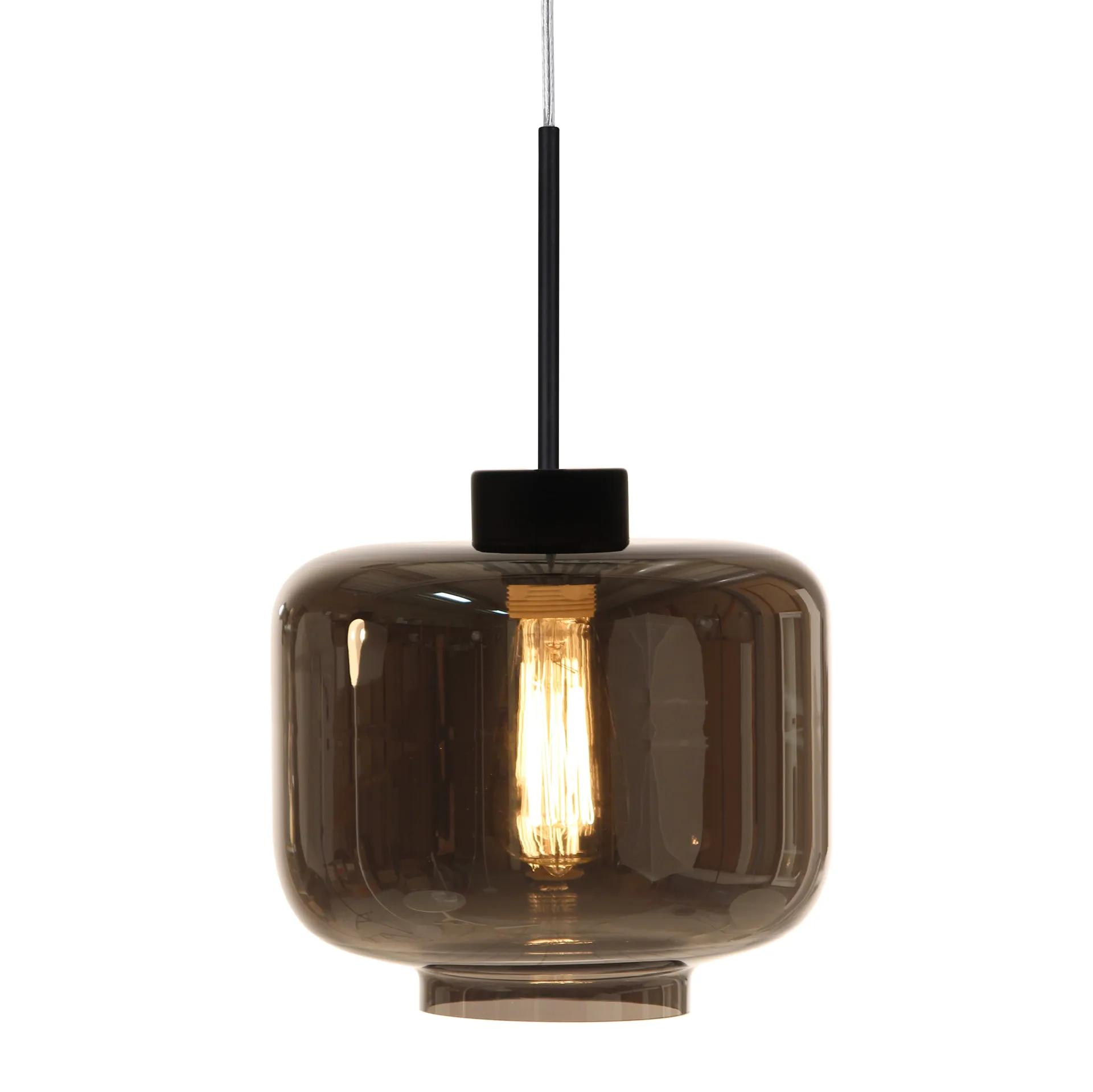 Candeeiro suspenso Ritz, smoke (cinza) Globen Lighting