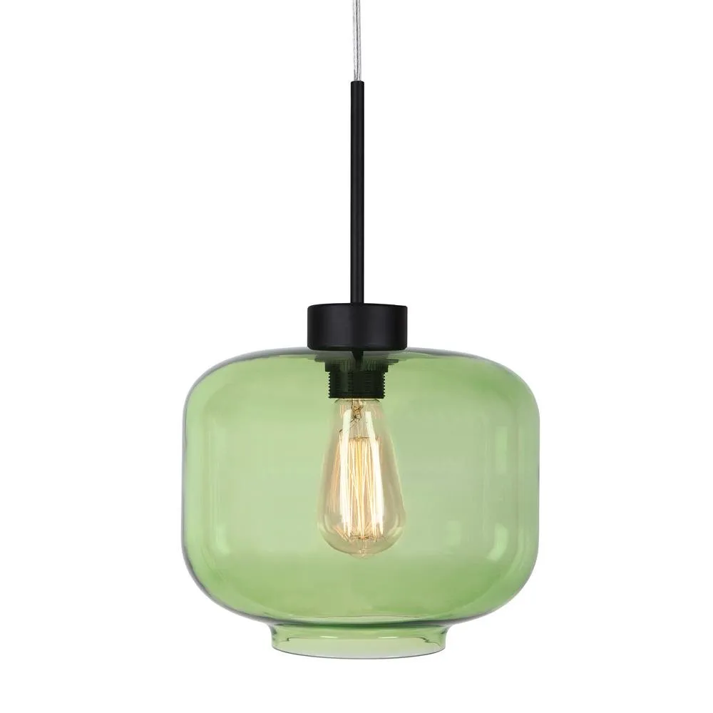 Candeeiro suspenso Ritz, verde Globen Lighting