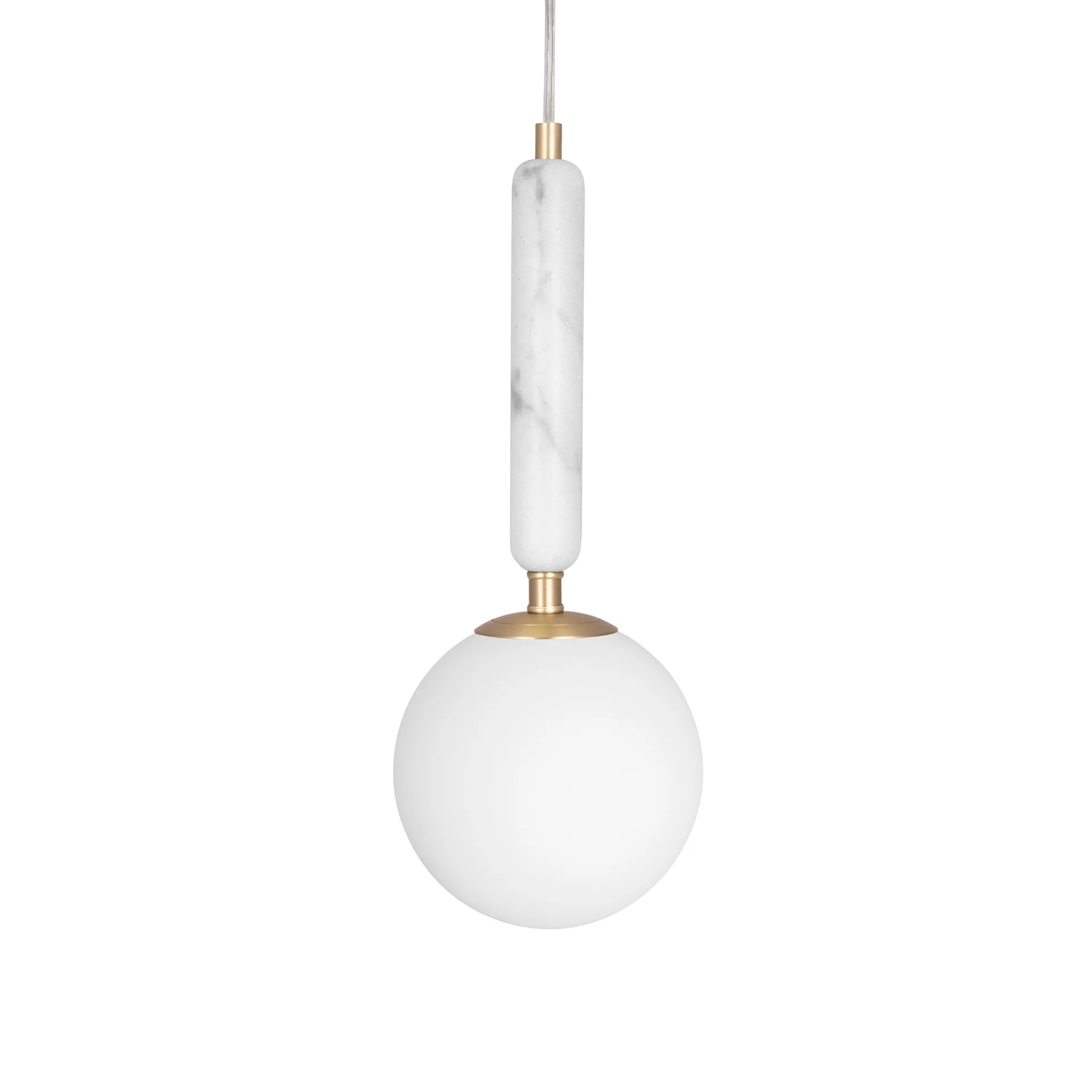 Candeeiro suspenso Torrano 15 cm, branco Globen Lighting