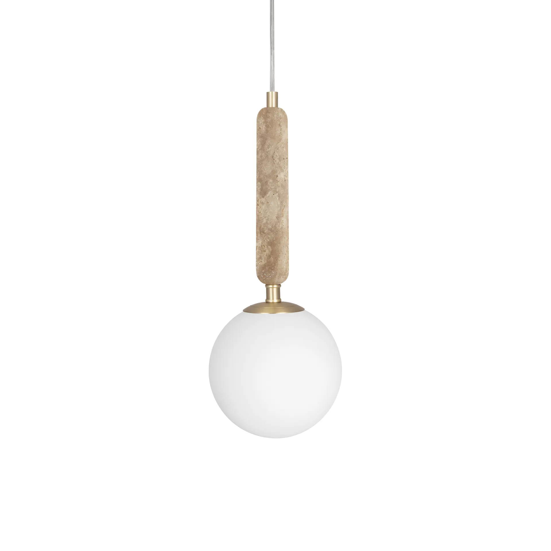 Candeeiro suspenso Torrano 15 cm, Travertina Globen Lighting