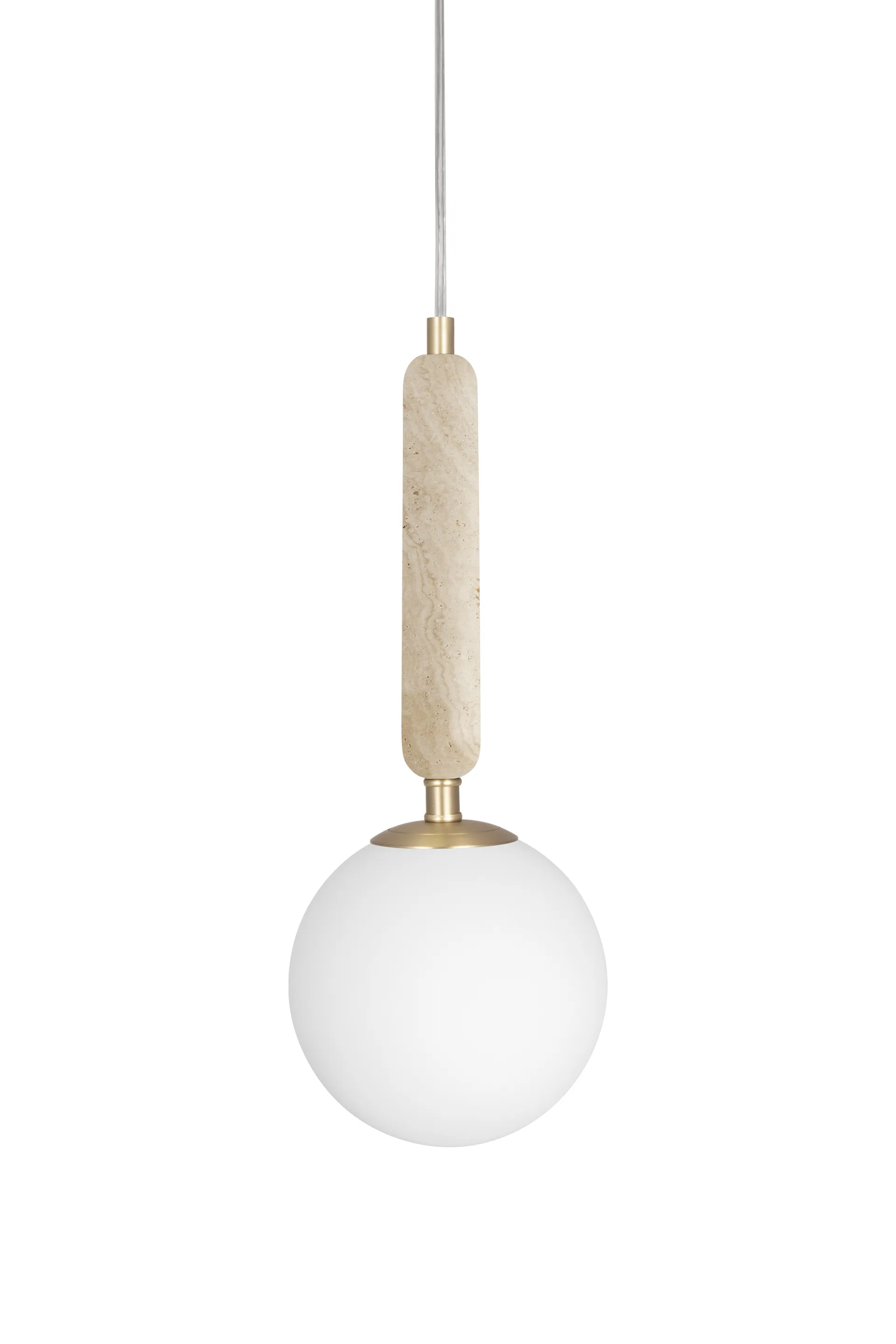 Candeeiro suspenso Torrano 15 cm, Travertina Globen Lighting