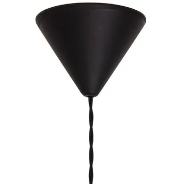 Candeeiro suspenso Tropez 82 cm - Preto - Globen Lighting