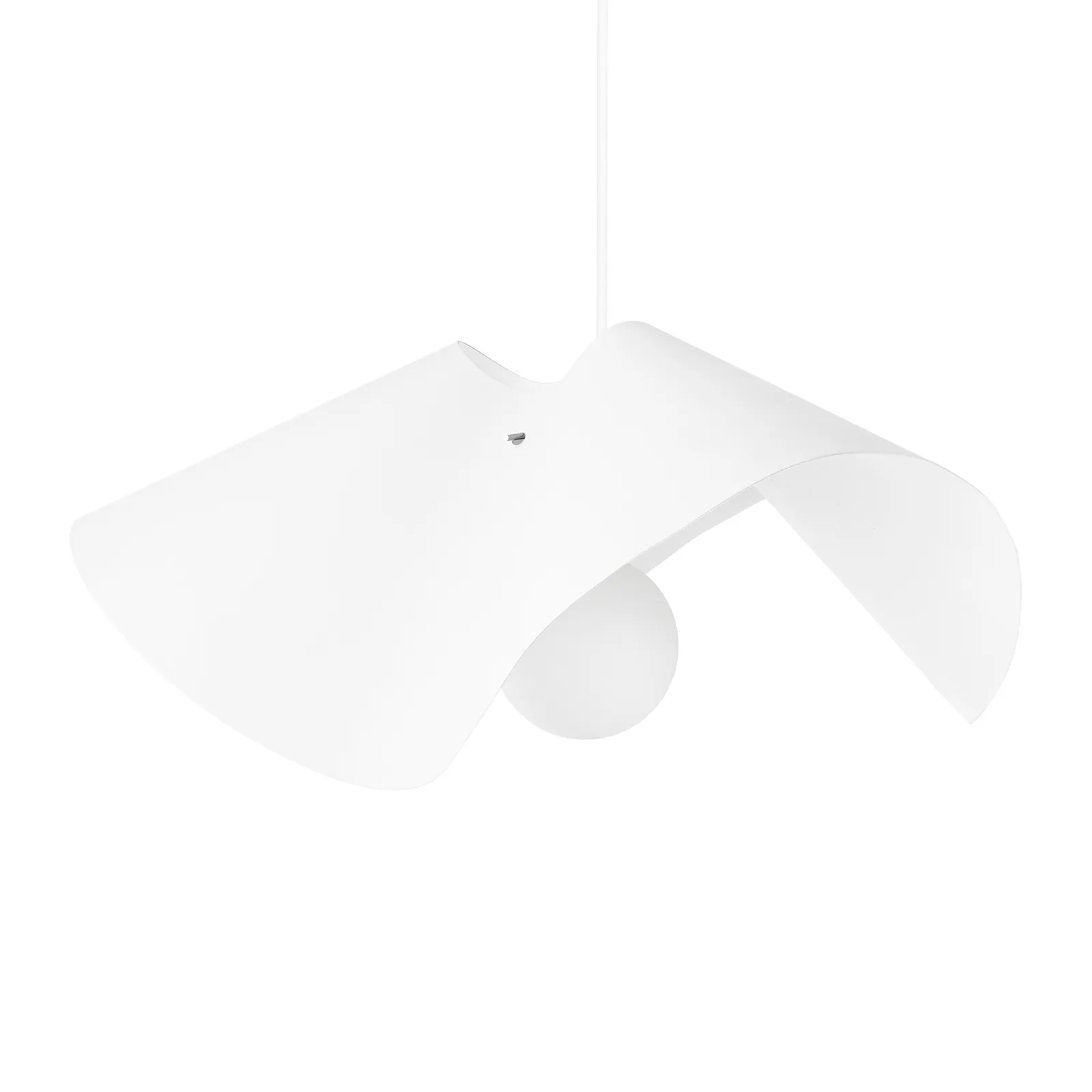 Candeeiro suspenso Volang Ø50 cm, Branco Globen Lighting