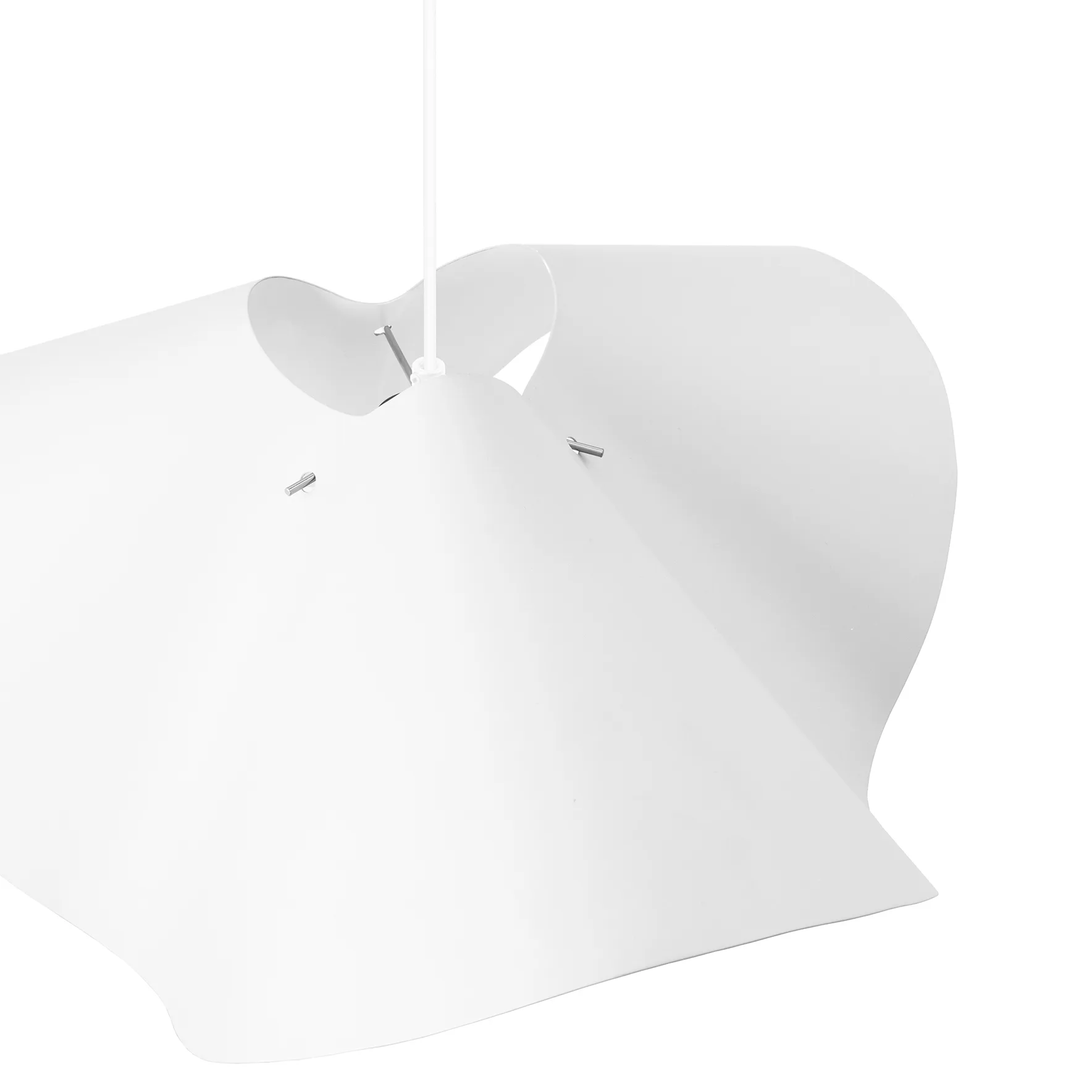 Candeeiro suspenso Volang Ø50 cm, Branco Globen Lighting