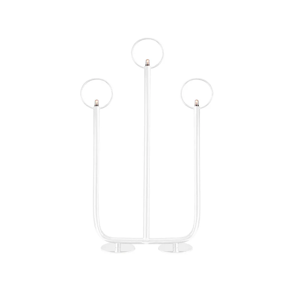 Candelabro do Advento Natale 3, Branco Globen Lighting