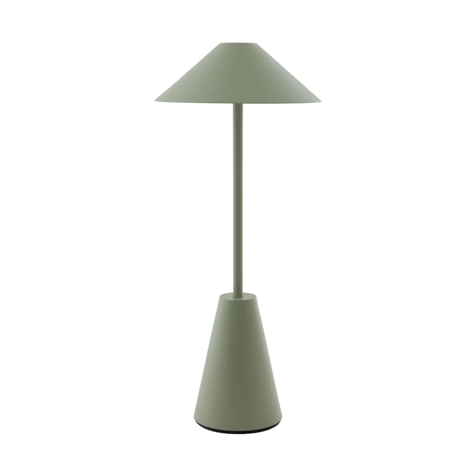 Cannes 32 candeeiro de mesa portátil, Verde musgo Globen Lighting