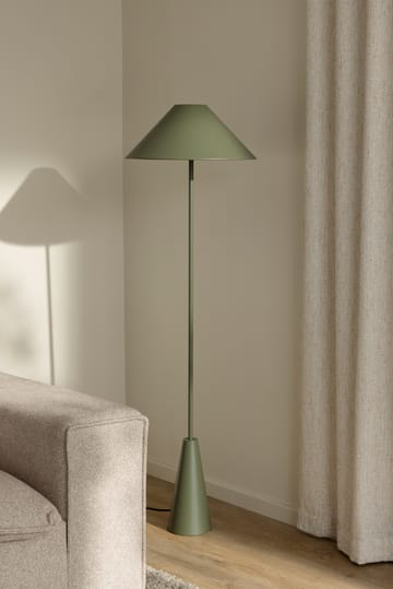 Cannes candeeiro de pé 140 cm - Verde musgo - Globen Lighting