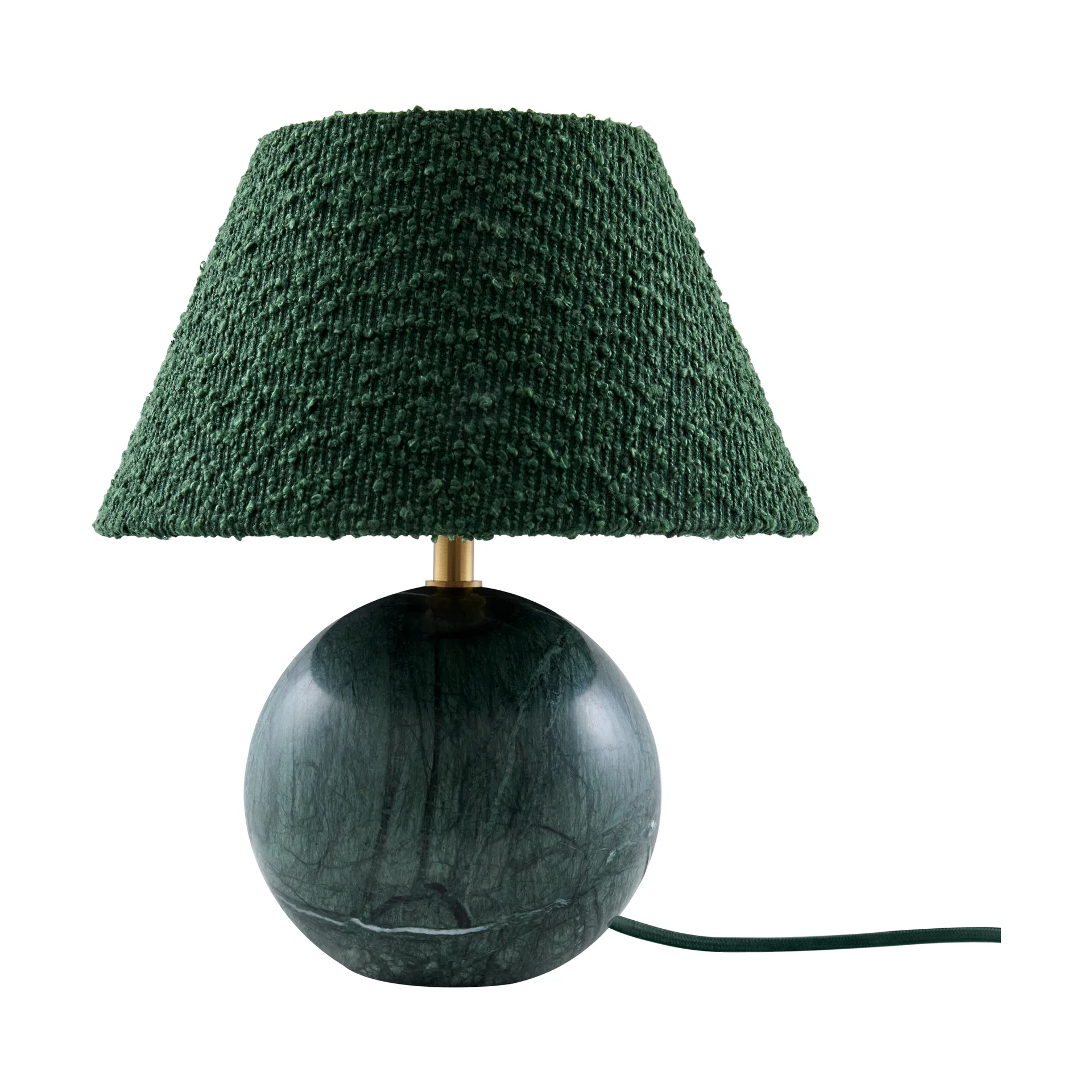 Castello 24 candeeiro de mesa , Mármore verde escuro Globen Lighting