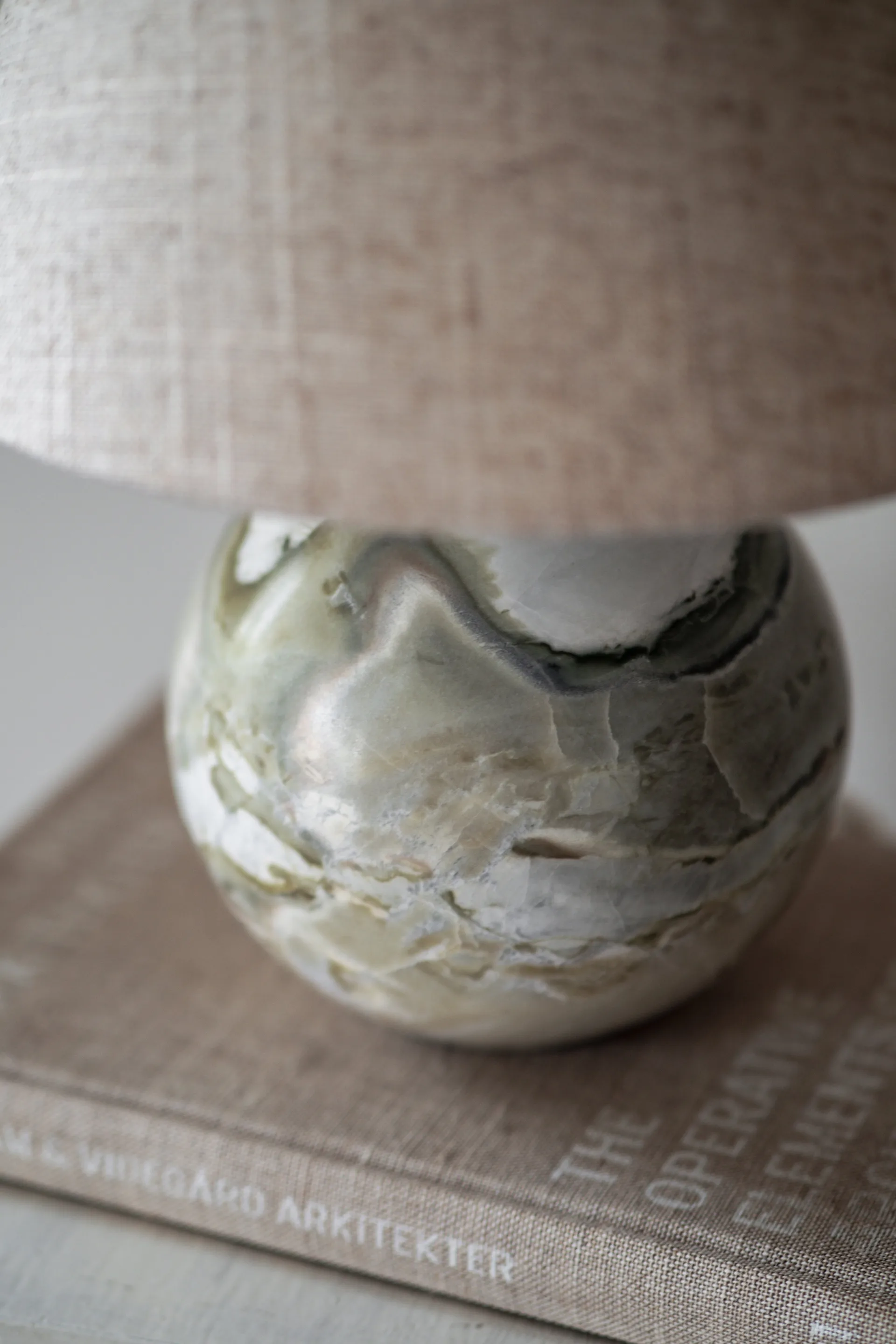 Castello 24 candeeiro de mesa , Verde Globen Lighting