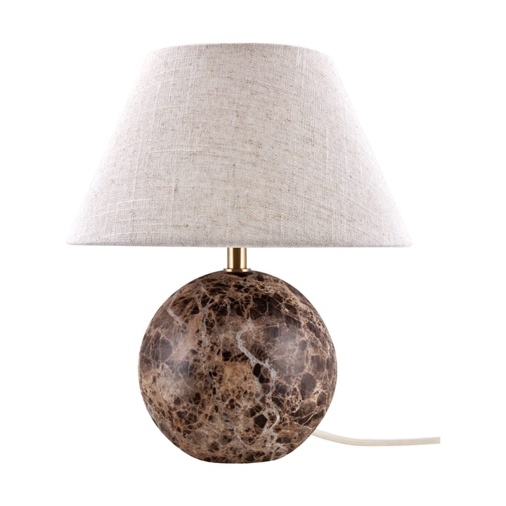 Castello 35 candeeiro de mesa - Mármore castanho - Globen Lighting