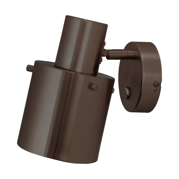 Clark 1 candeeiro de parede  - Bronze (castanho) - Globen Lighting