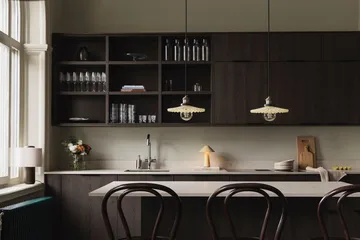 Cobbler candeeiro suspenso Ø25 cm - Creme - Globen Lighting