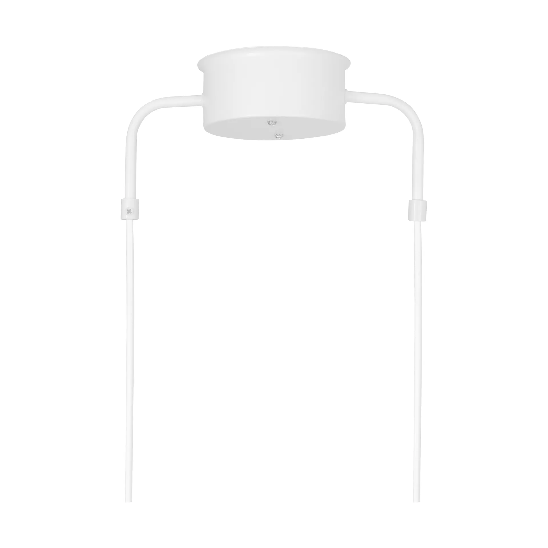 Curve candeeiro suspenso 3, Branco Globen Lighting