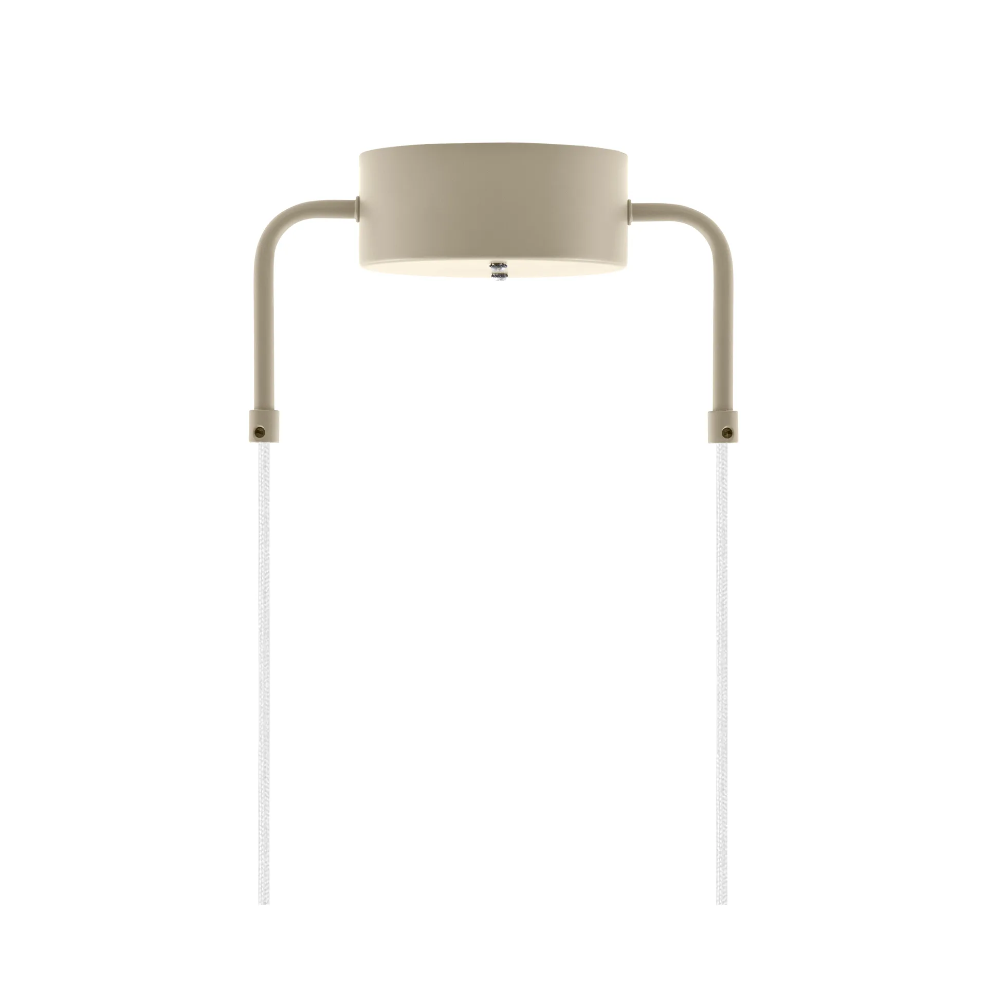 Curve candeeiro suspenso 50, Bege Globen Lighting
