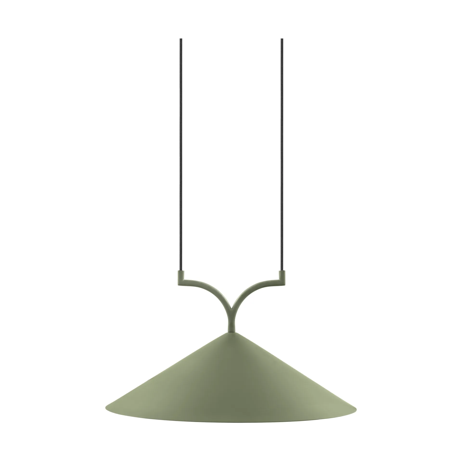 Curve candeeiro suspenso 50, Verde Globen Lighting