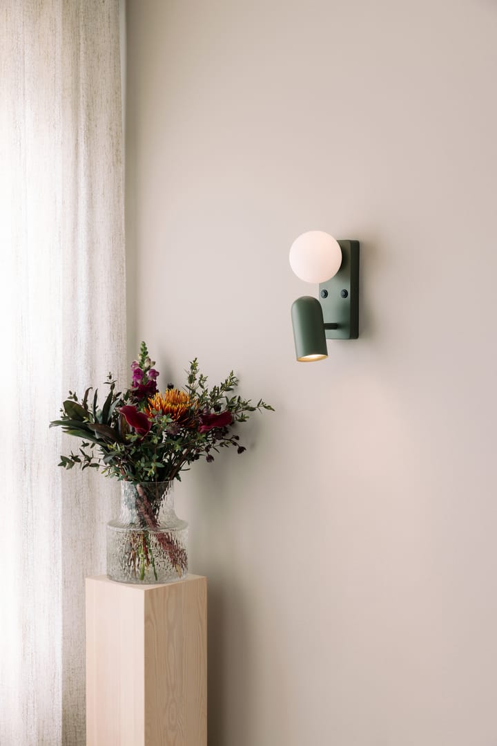 Doppio candeeiro de parede, Verde Globen Lighting