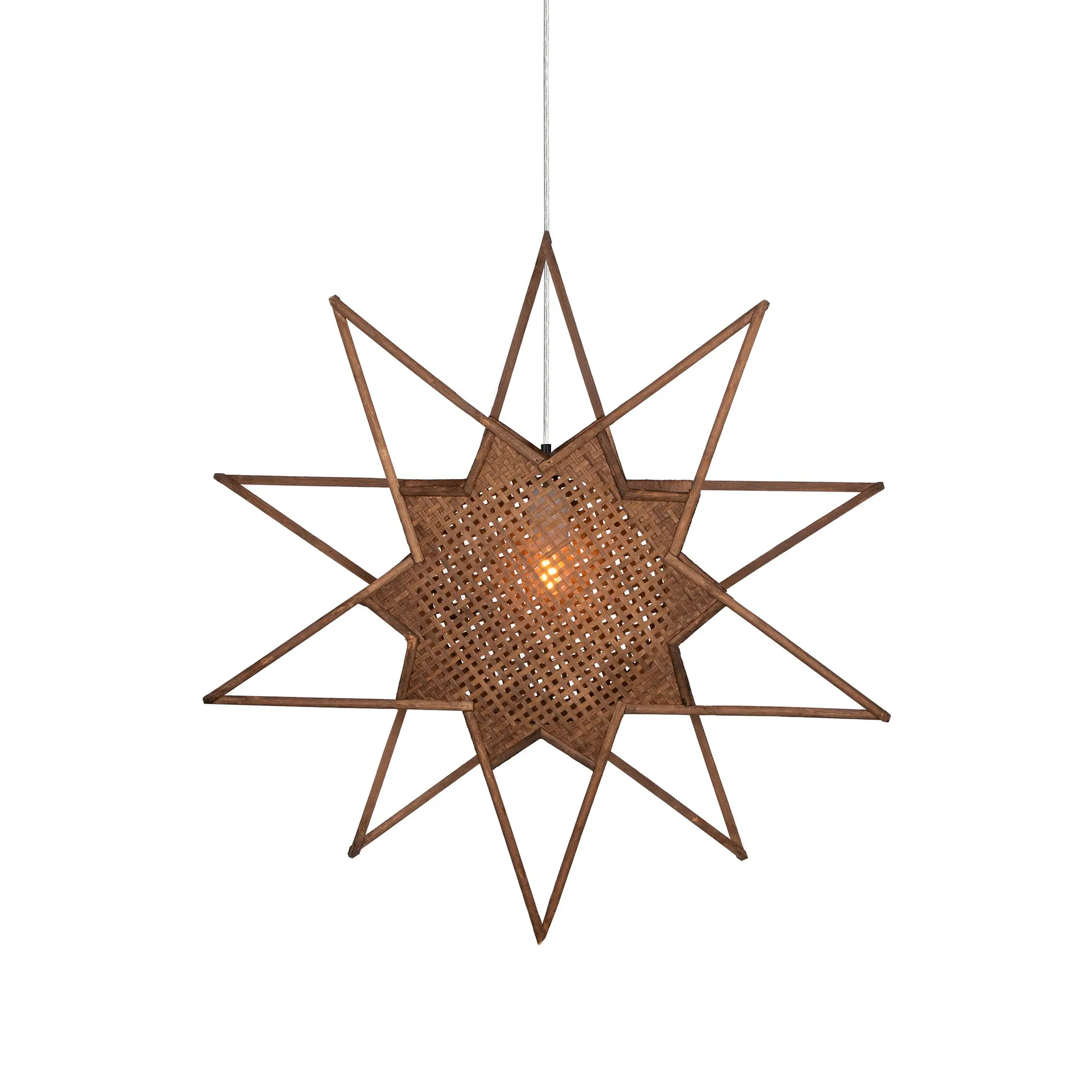 Estrela de Natal Karin Ø70 cm, Brown Globen Lighting
