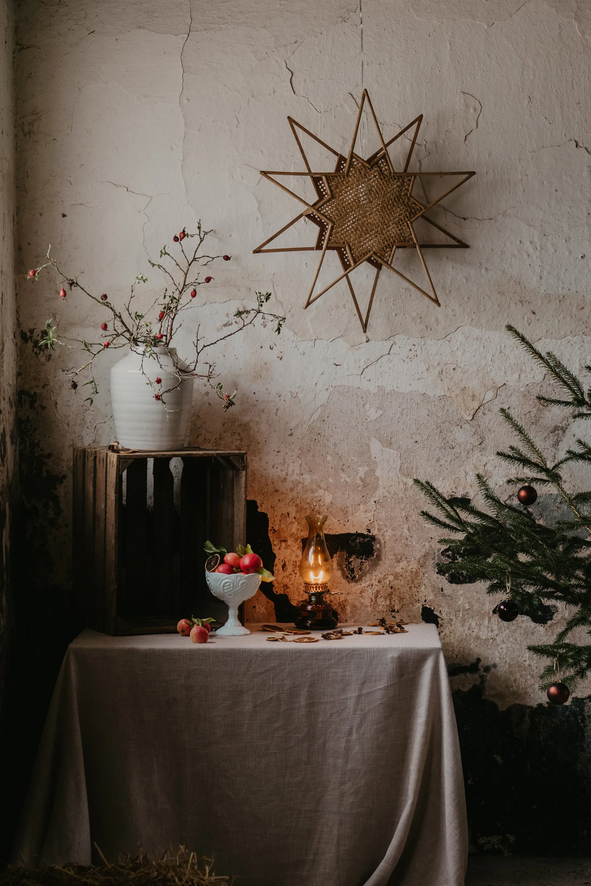 Estrela de Natal Karin Ø70 cm, Brown Globen Lighting