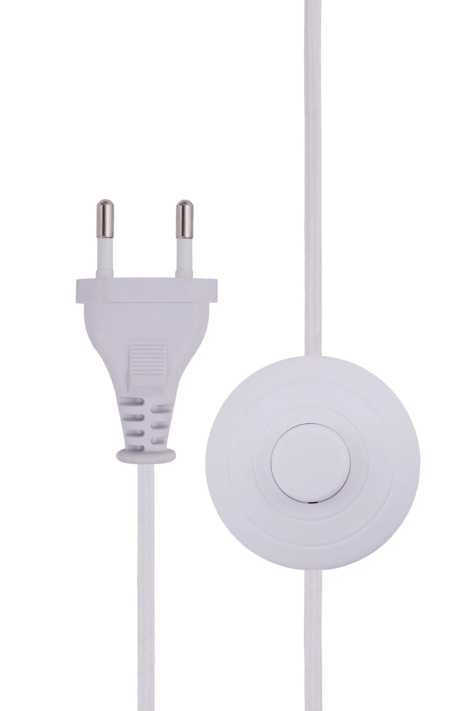 Florian candeeiro de chão, Bouclé branco/bege, Ø30x80 cm Globen Lighting