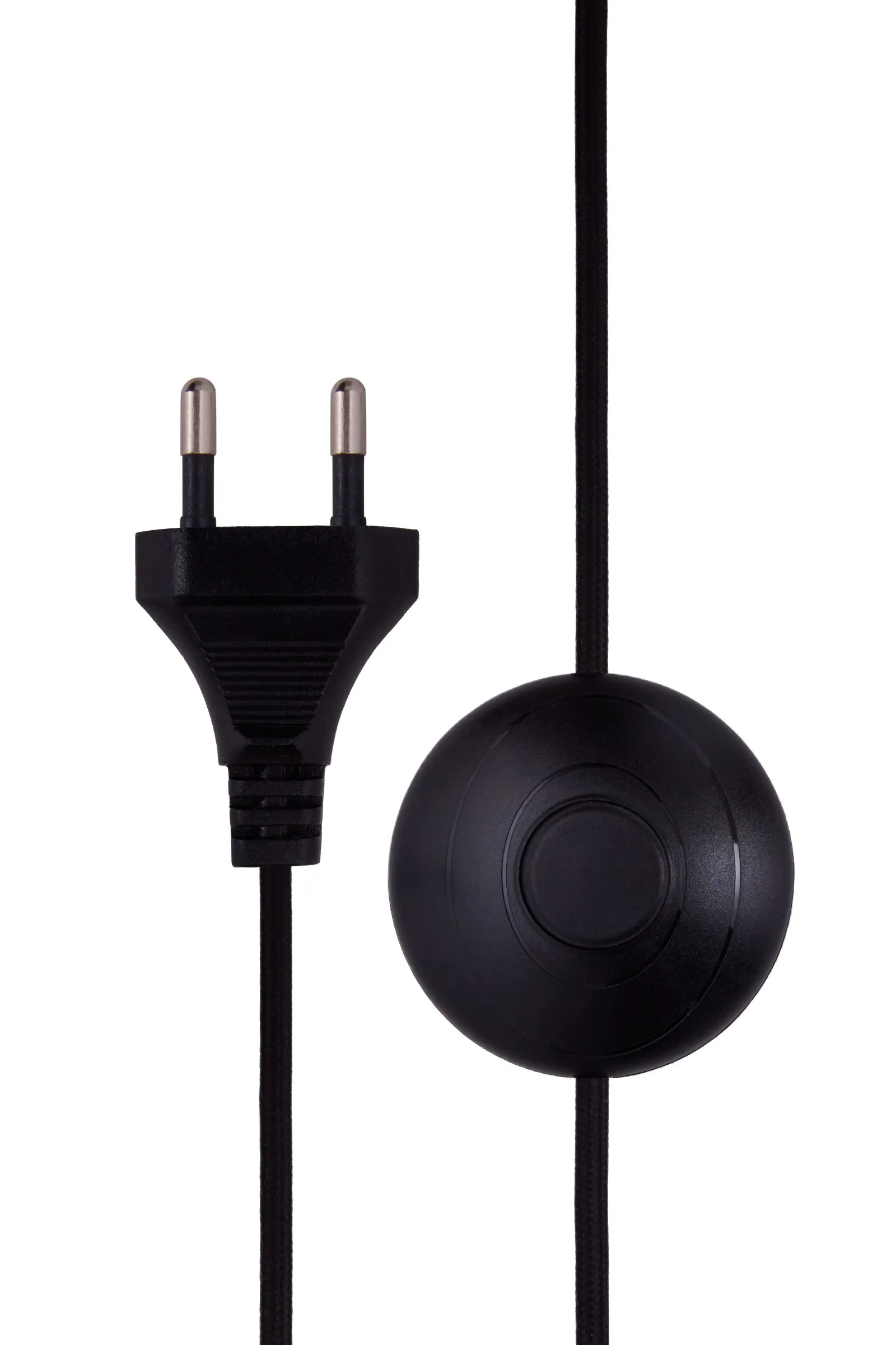 Florian candeeiro de chão, Bouclé branco/preto, Ø30x80 cm Globen Lighting