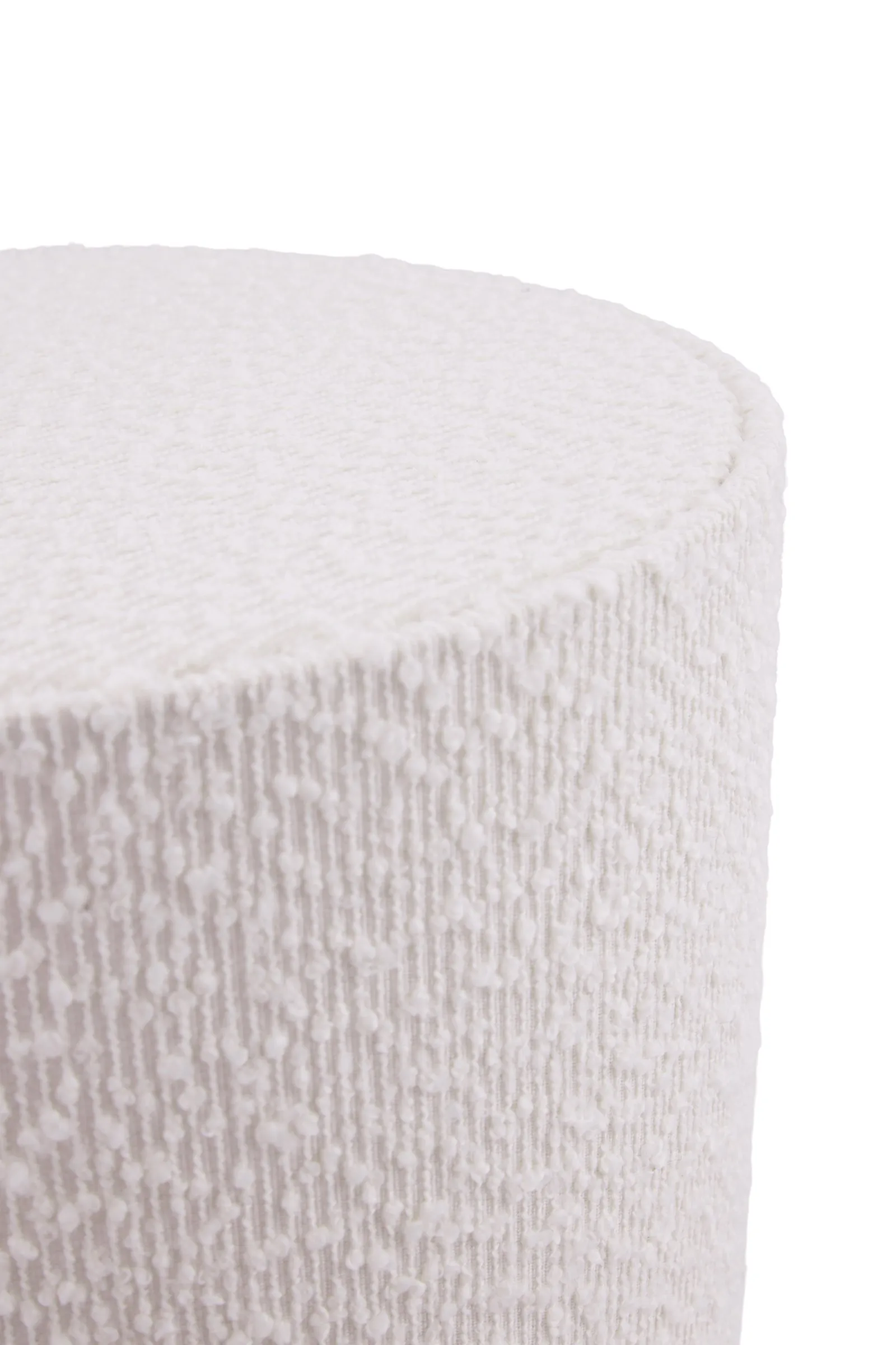 Florian candeeiro de chão, Bouclé branco/preto, Ø30x80 cm Globen Lighting