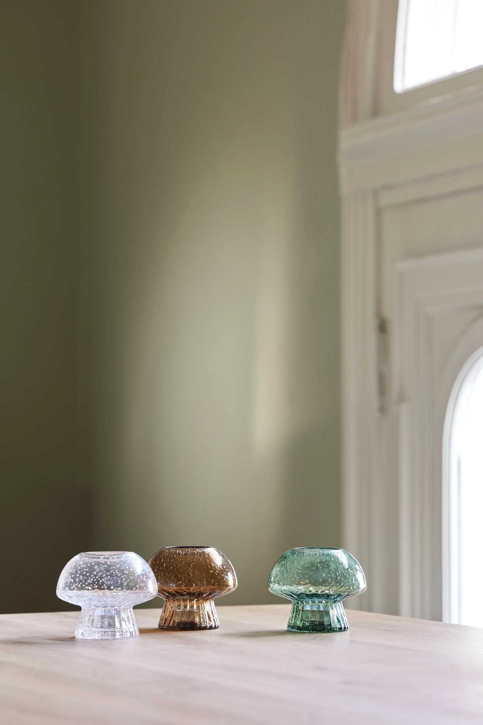 Fungo 12 porta-velas edição especial, Verde Globen Lighting