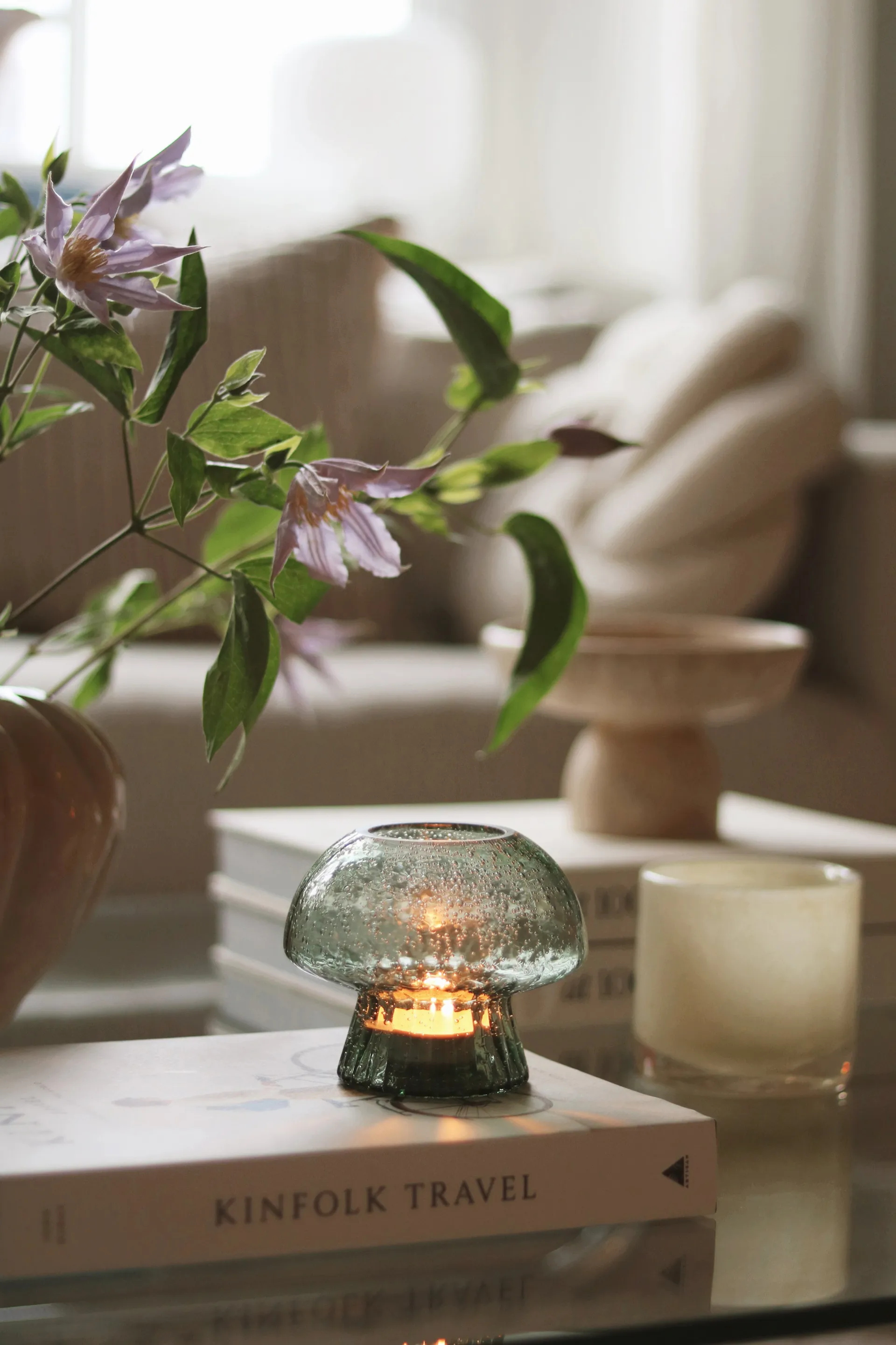 Fungo 12 porta-velas edição especial, Verde Globen Lighting