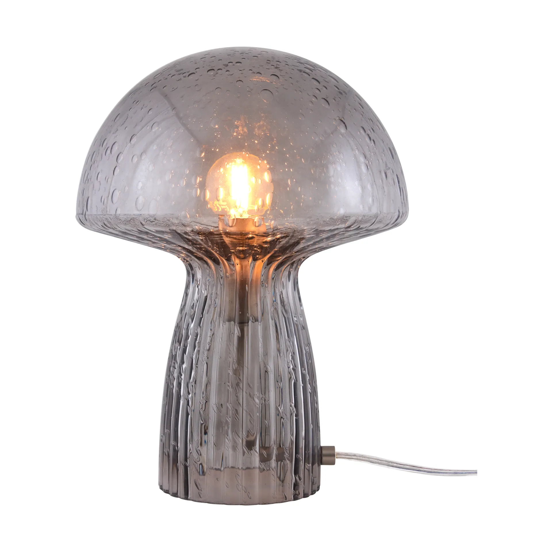 Fungo candeeiro de mesa edição especial fumado, Ø22 cm, A:30 cm Globen Lighting