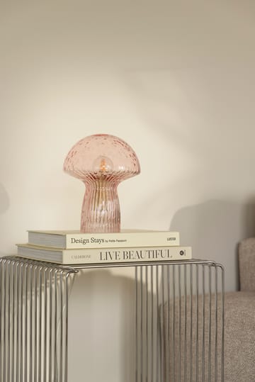 Fungo candeeiro de mesa edição limitada rosa - Ø16 cm, A:20 cm - Globen Lighting