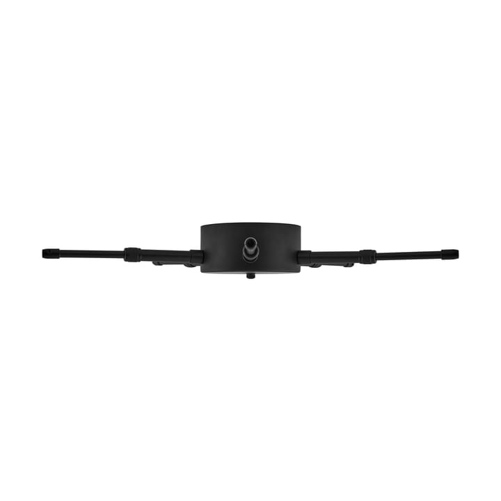 Globen Lighting base de teto 5 braços, Preto Globen Lighting