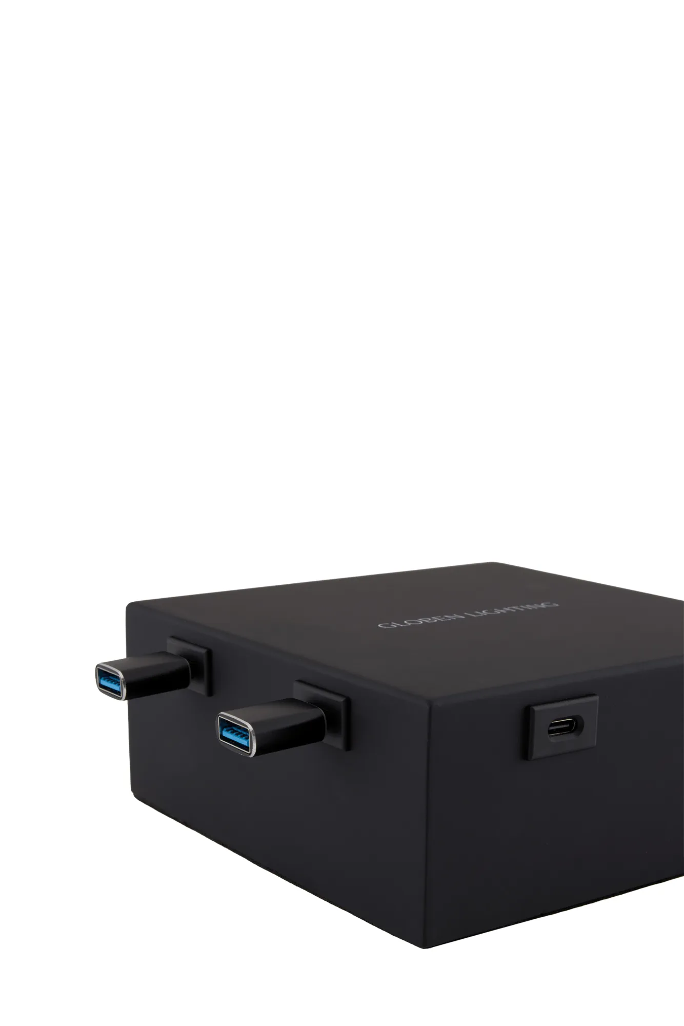 Globen Lighting hub de carregamento USB C, Preto, 8 adaptadores Globen Lighting