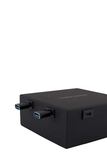 Globen Lighting hub de carregamento USB C - Preto, 8 adaptadores - Globen Lighting