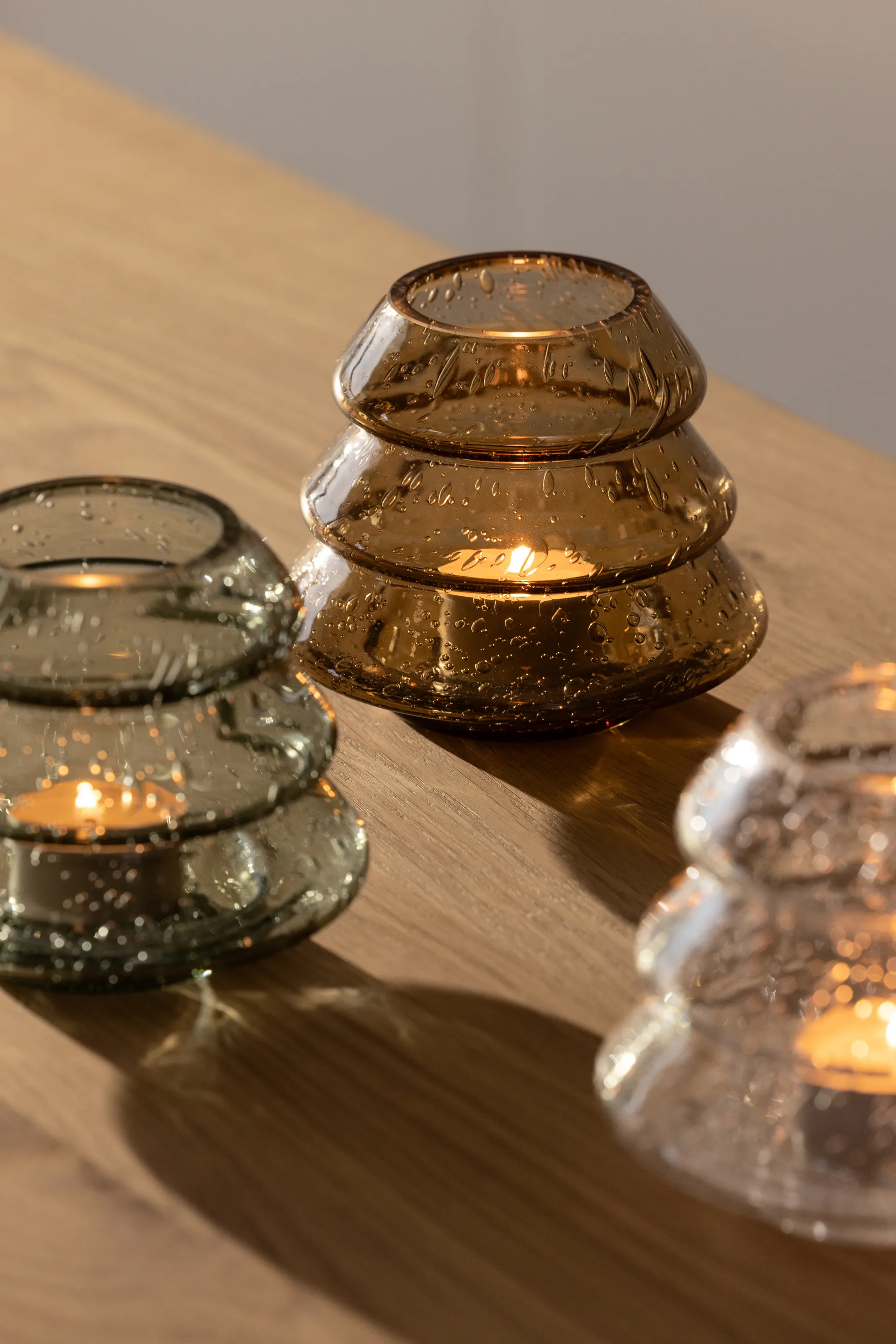 Gran 12 porta-velas, Castanho Globen Lighting