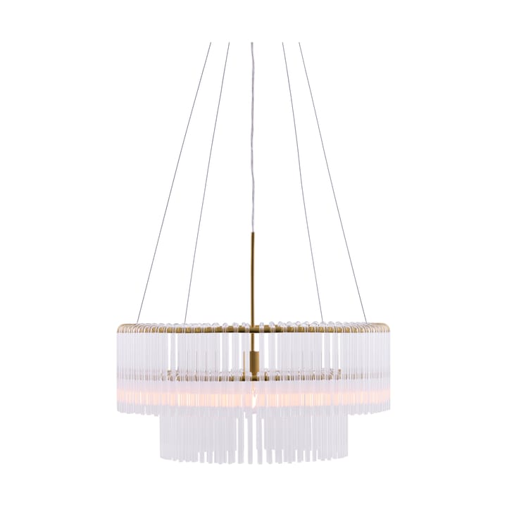 Hook 60 candeeiro suspenso, Claro-latão escovado Globen Lighting