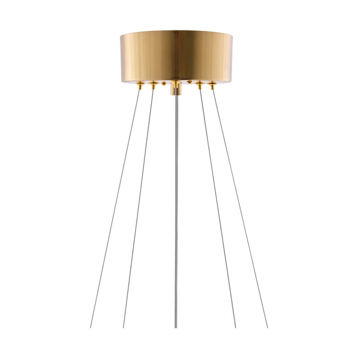 Hook 60 candeeiro suspenso, Claro-latão escovado Globen Lighting