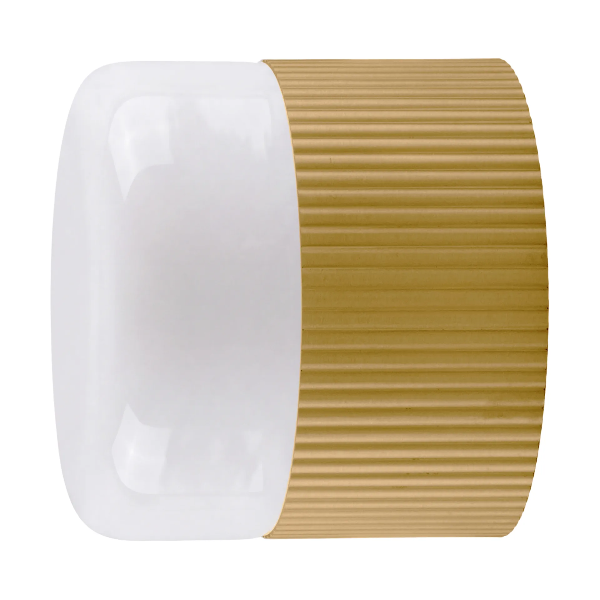 Hubble candeeiro de parede, plafon, Branco-dourado Globen Lighting