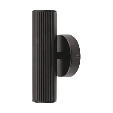 Hubble up/down aplique de parede iluminação de fachada - Preto - Globen Lighting