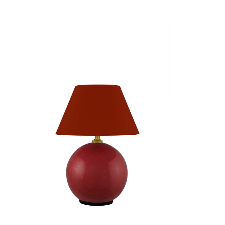 Iris 16 candeeiro de mesa portátil, Borgonha Globen Lighting