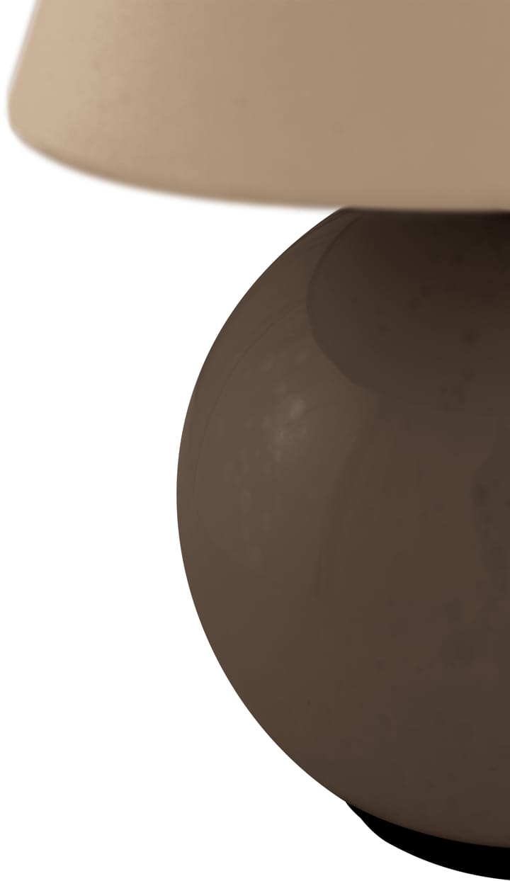 Iris 16 candeeiro de mesa portátil, Mocha Globen Lighting