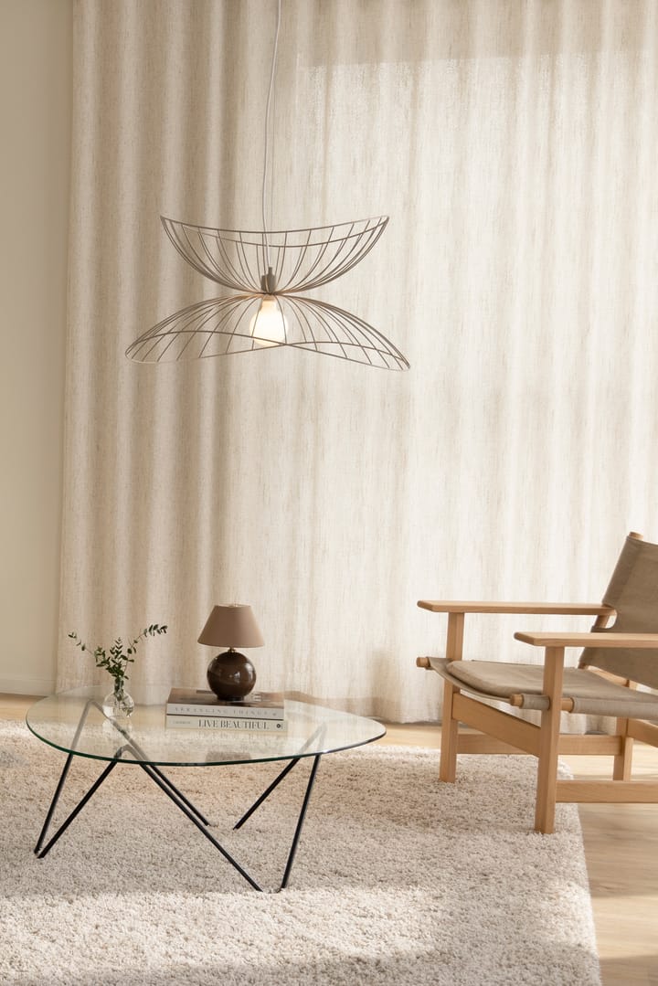 Iris 16 candeeiro de mesa portátil, Mocha Globen Lighting