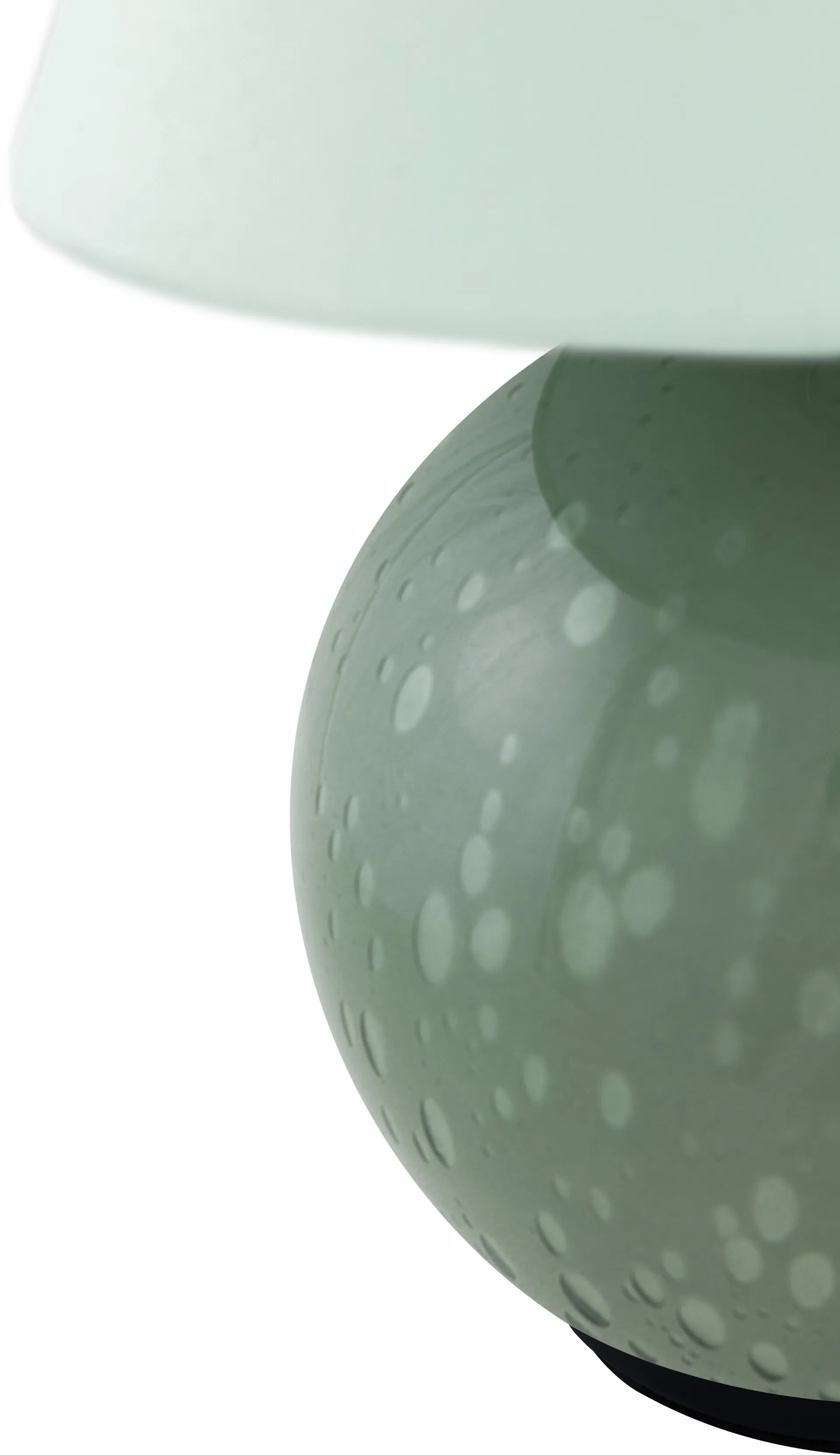 Iris 16 candeeiro de mesa portátil, Verde Globen Lighting