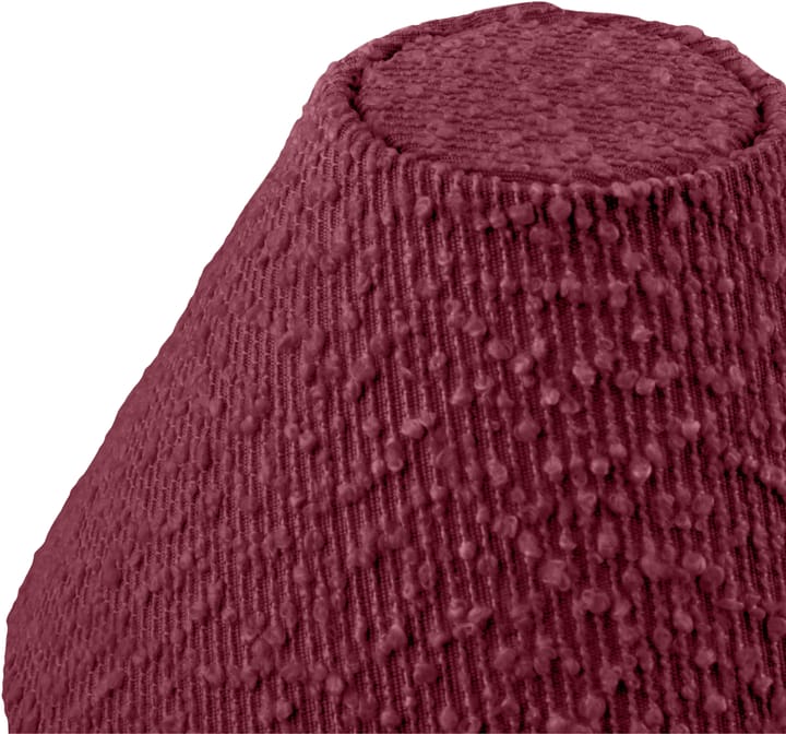 Iris 20 abajur, Bouclé borgonha Globen Lighting