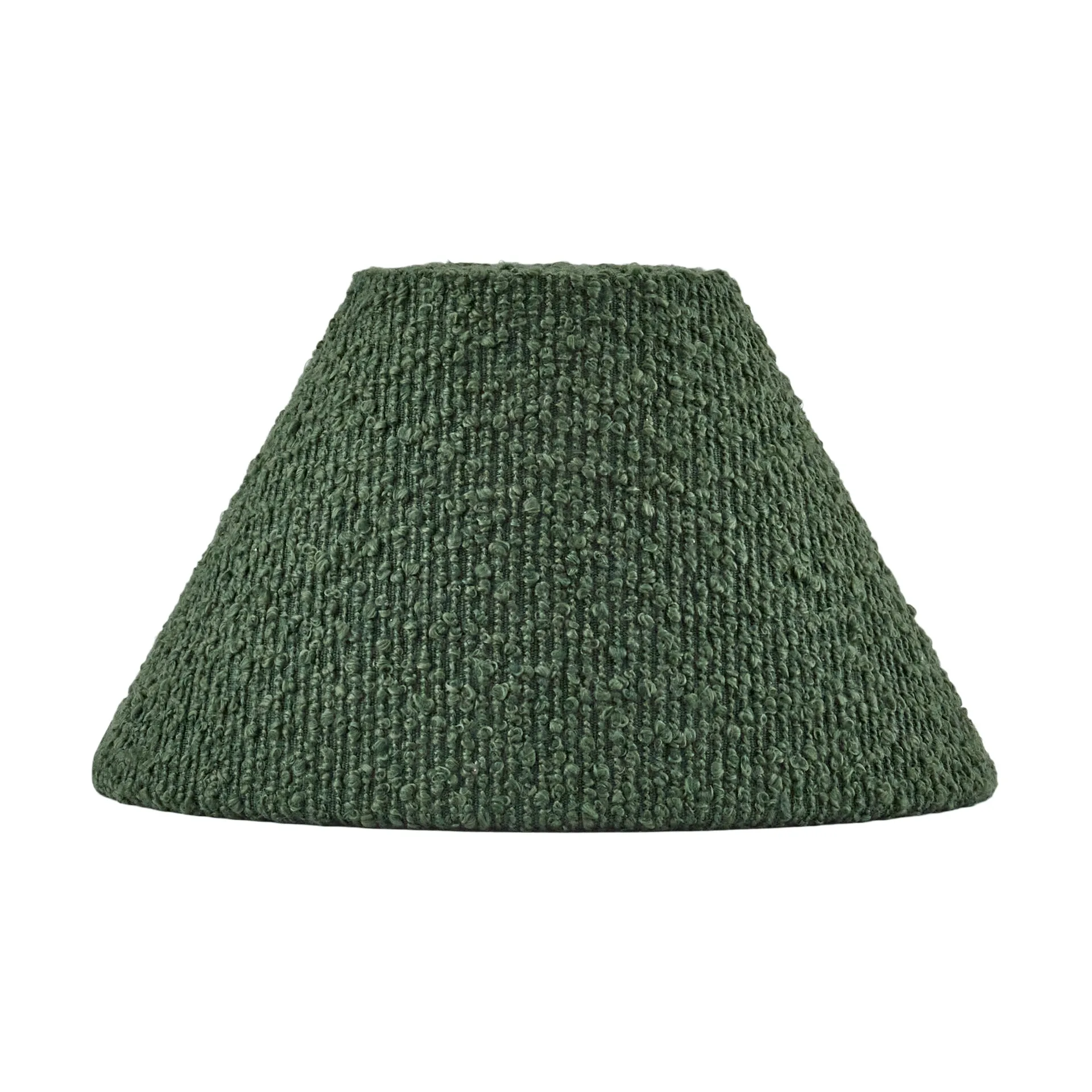 Iris 20 abajur, Bouclé verde musgo Globen Lighting