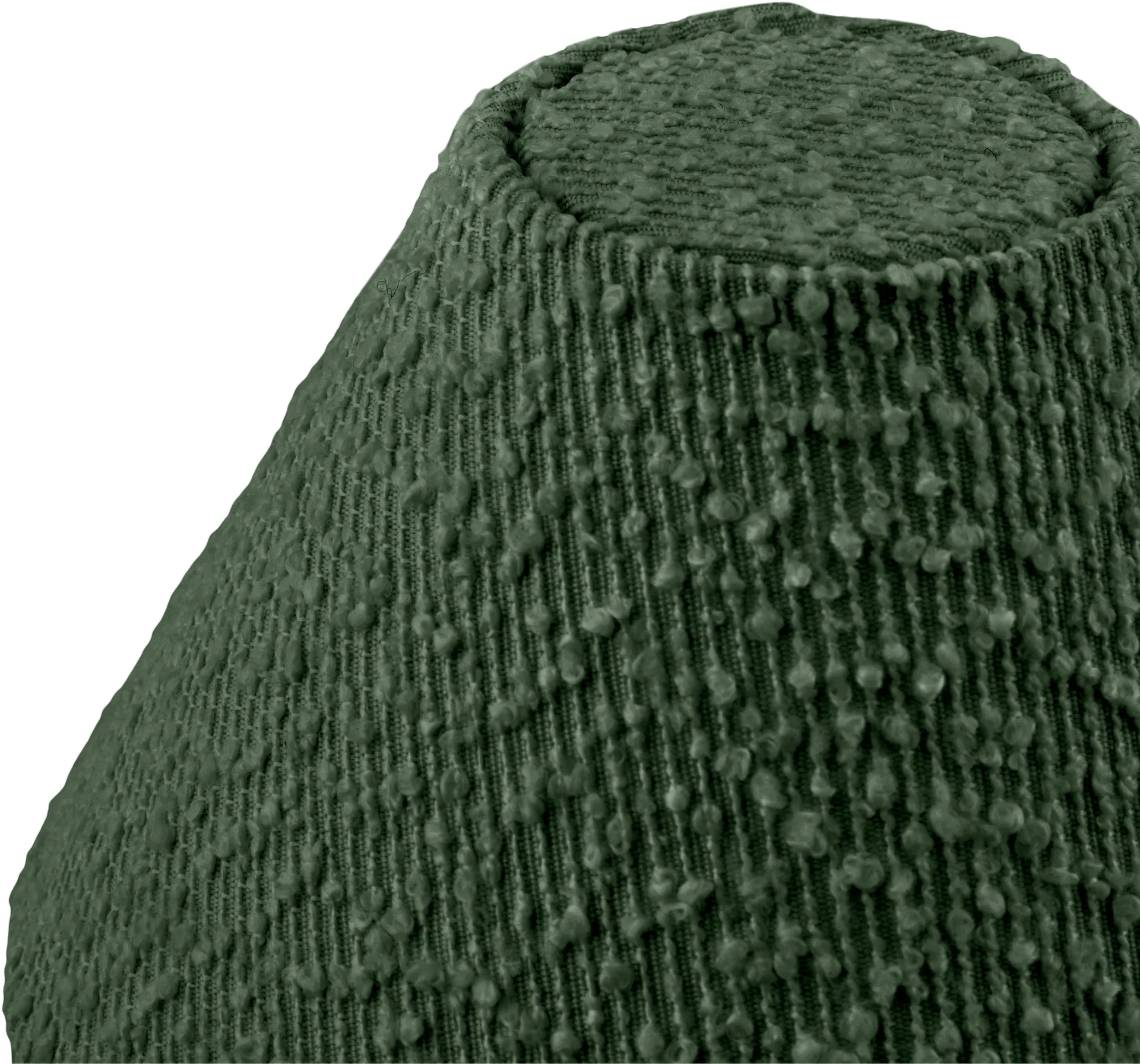 Iris 20 abajur, Bouclé verde musgo Globen Lighting