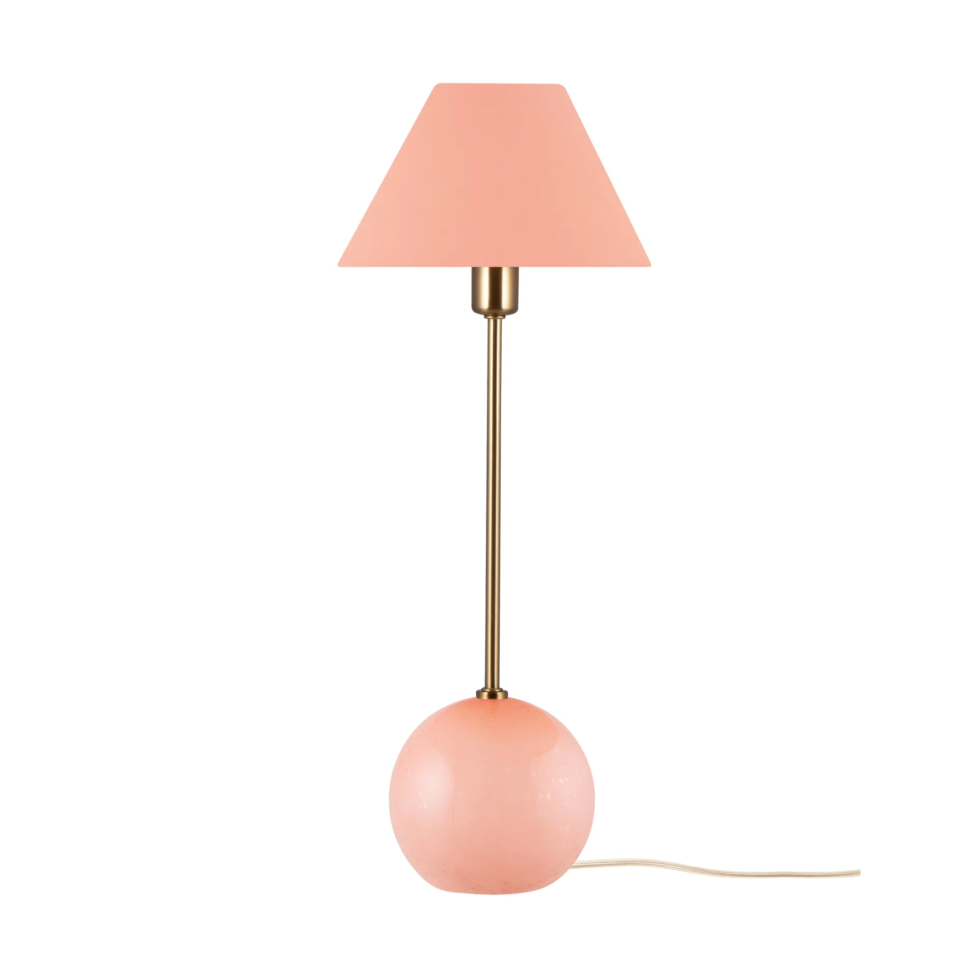 Iris 20 candeeiro de mesa , Blush Globen Lighting